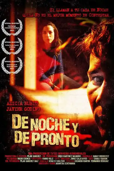 Poster for De noche y de pronto
