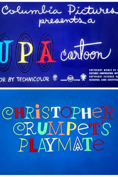 Poster for Christopher Crumpet's Playmate